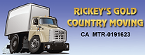 Gold Country Rickey's Moving logo